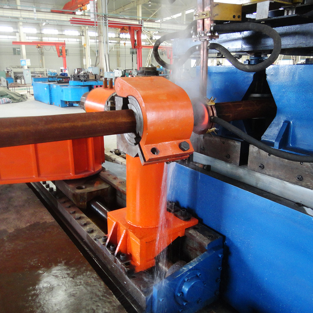 Large MF Induction Heat Pipe Bender